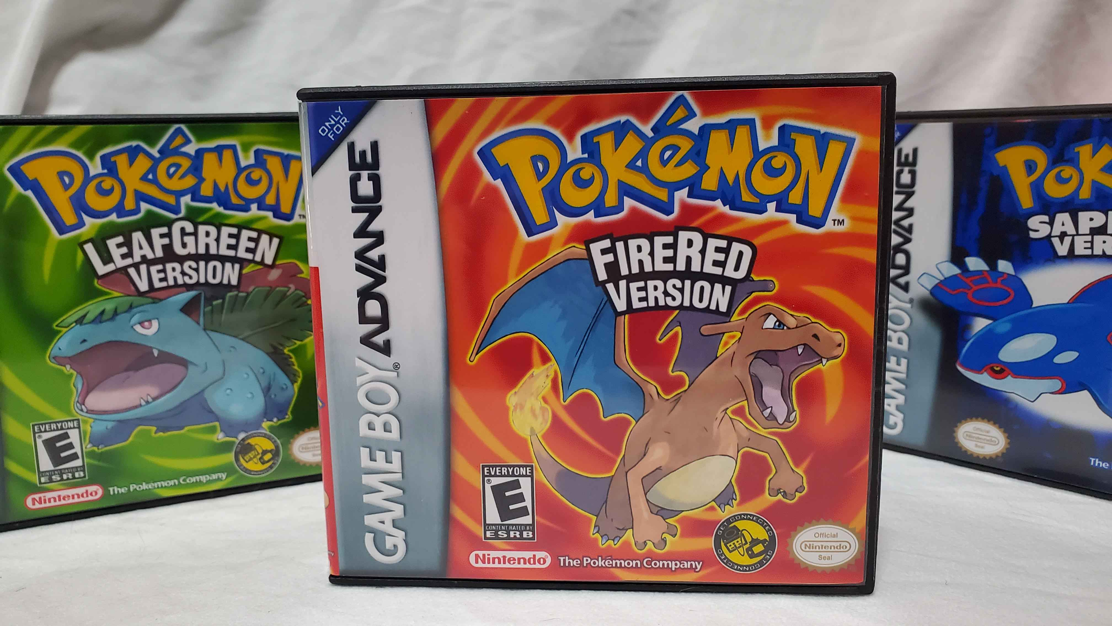 Pokémon Game Case Replacement DS Style Gameboy Advance GBA Box Only USA Shipping