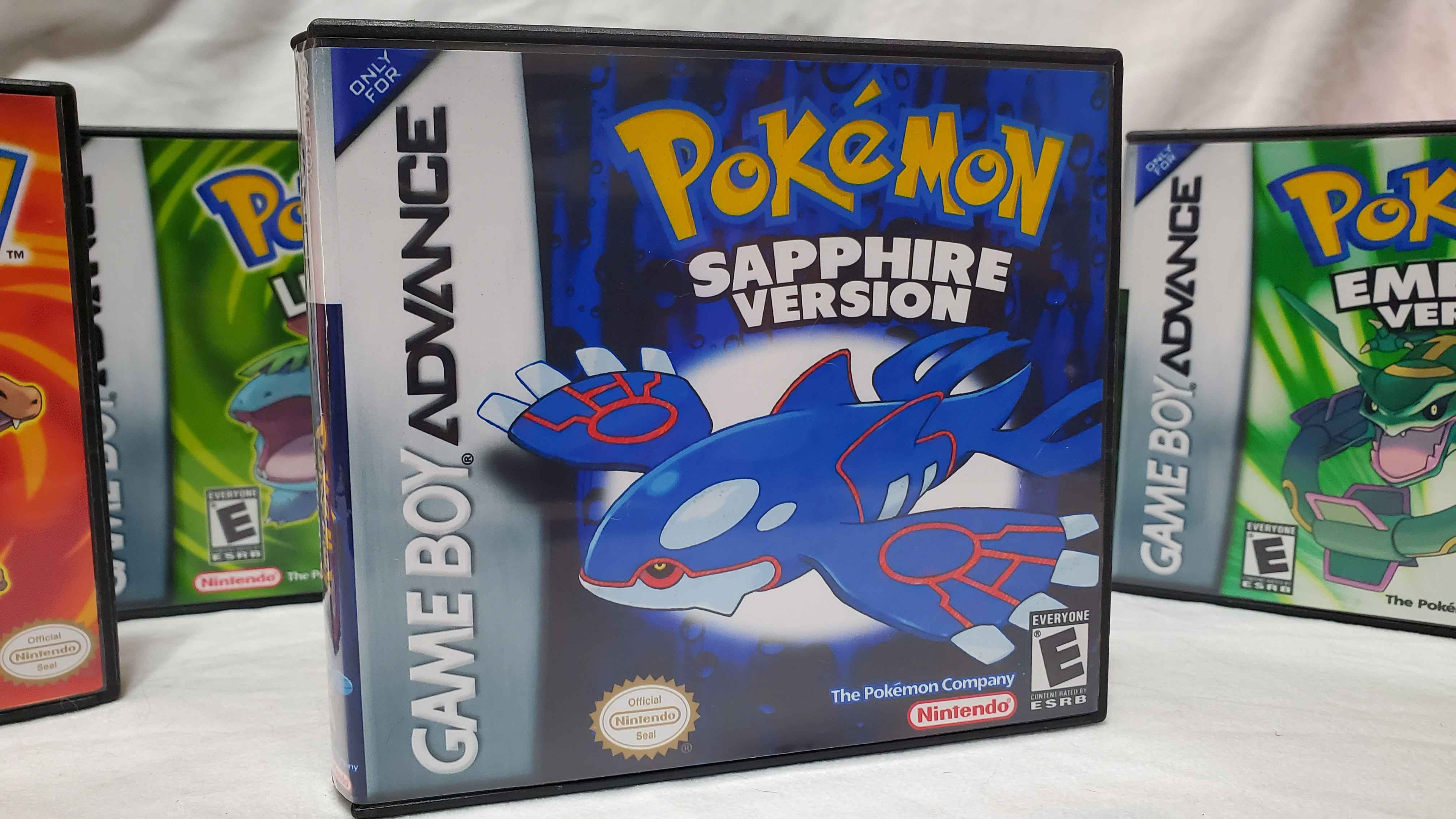 Pokémon Game Case Replacement DS Style Gameboy Advance GBA Box Only USA Shipping