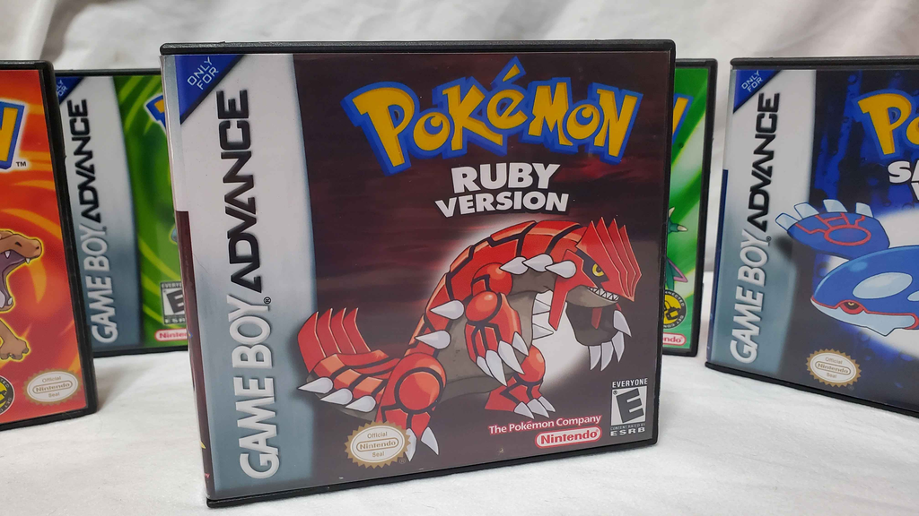 Pokémon Ruby Game Case Replacement DS Style Gameboy Advance GBA Fast Ship USA
