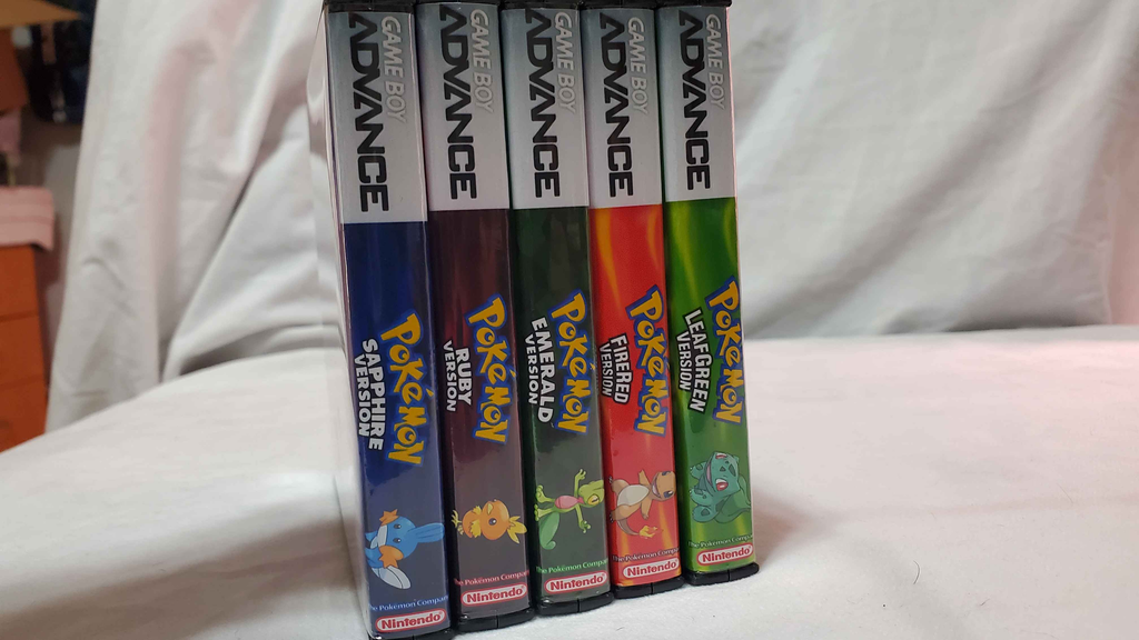 Pokémon Game Case Replacement DS Style Gameboy Advance GBA Box Only USA Shipping