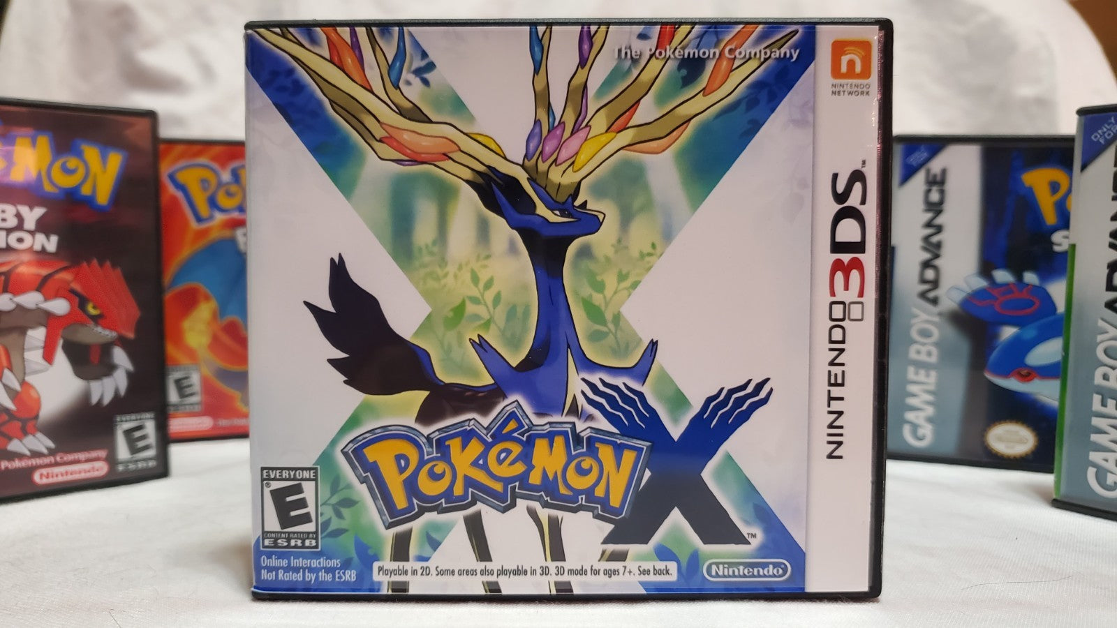 Pokémon X 3DS Repalcement Case Only No Game USA FAST SHIPPING