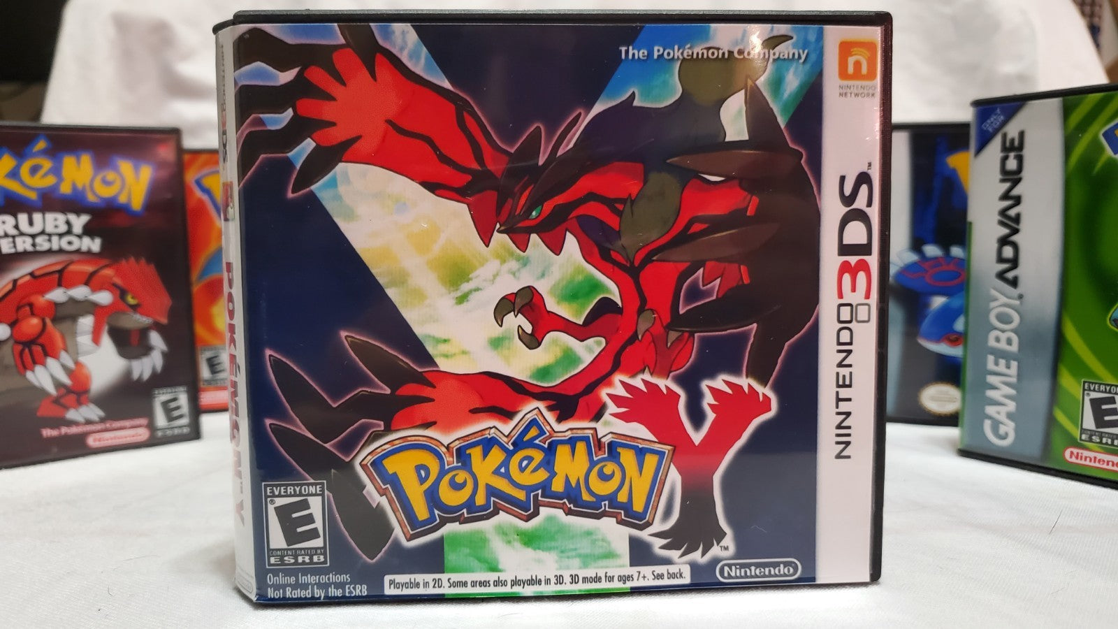 Pokémon Y 3DS Repalcement Case Only No Game USA FAST SHIPPING
